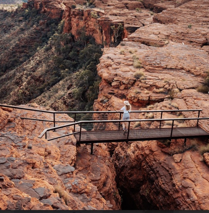 แนะนำสถานที่ปีนเขา ฺ Kings Canyon Rim Walk ประเทศออสเตรเลีย